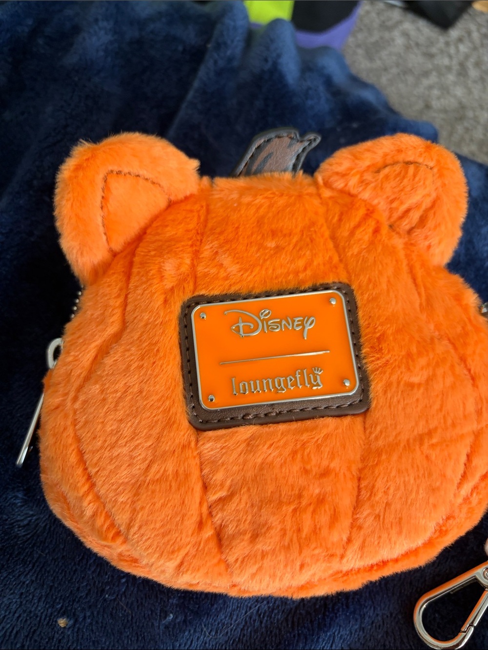 Disney Winnie The Pooh Pumpkin Loungefly Wristlet(Read) - Picture 4 of 4